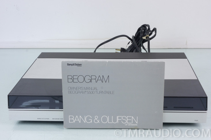 Bang & Olufsen Beogram 5500 Turntable; MMC2 Cartridge