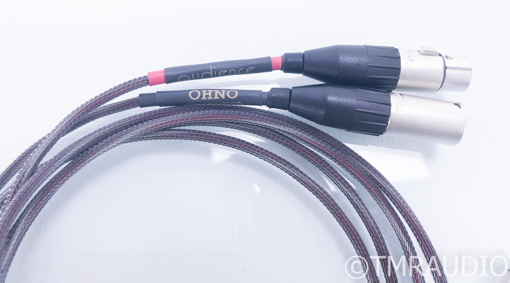 Audience OHNO XLR Cables; 1.5m Pair Balanced Interconnects (SOLD)