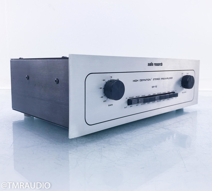 Audio Research SP-12 Vintage Stereo Tube Preamplifier; SP12