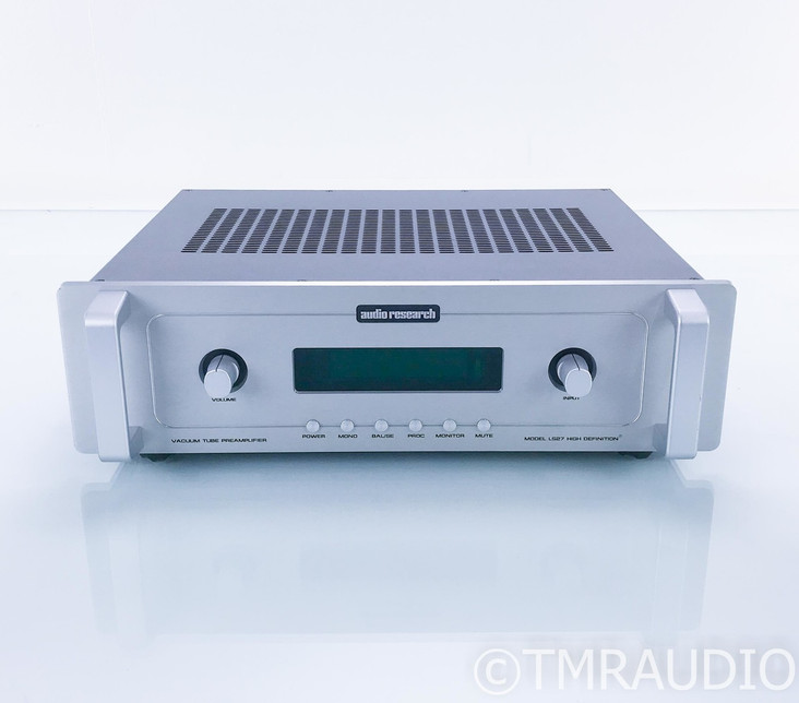 Audio Research LS27 Stereo Tube Preamplifier; LS-27; Remote (SOLD)