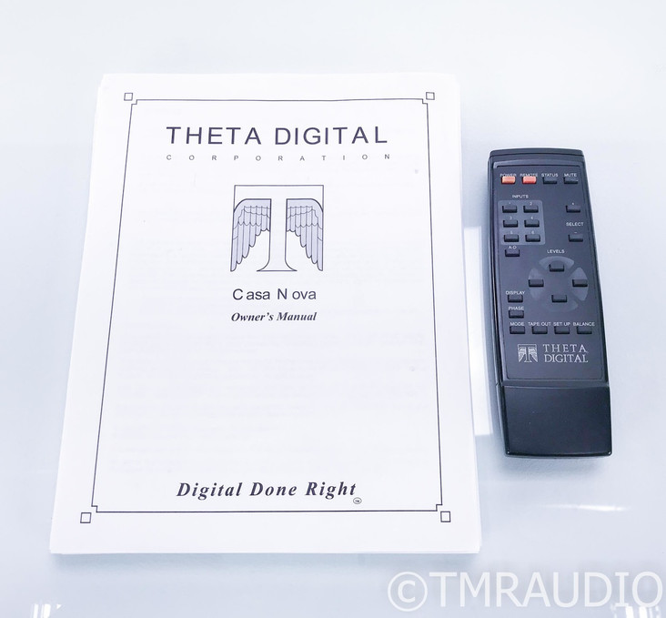 Theta Casa Nova 5.1 Channel Home Theater Processor; Remote (SOLD)