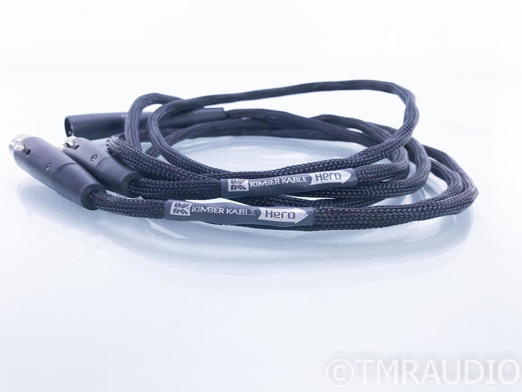 Kimber Kable Hero XLR Cables; 1.5m Pair Balanced Interconnects (SOLD)