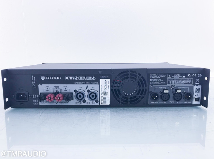 Crown XTi 1002 Stereo Power Amplifier; XTi2 Series