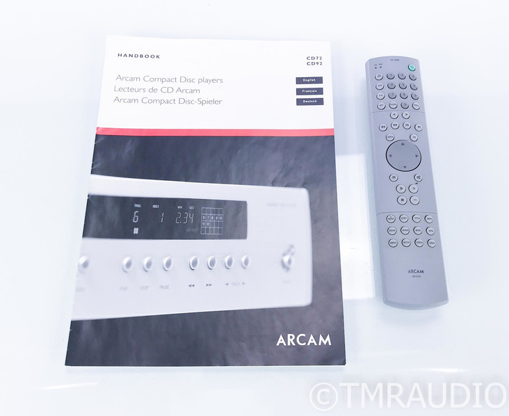 Arcam DiVA CD92 CD Player; Remote