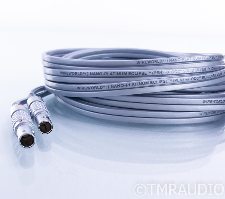 Wireworld Nano-Platinum Eclipse Headphone Cable; 4m Cable for Focal Headphones