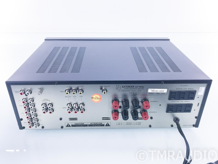 Luxman LV-105u Vintage Tube Hybrid Integrated Amplifier; LV105U