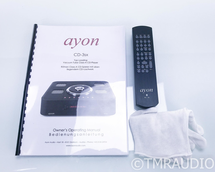 Ayon CD-3sx Tube CD Player; CD3SX; Remote