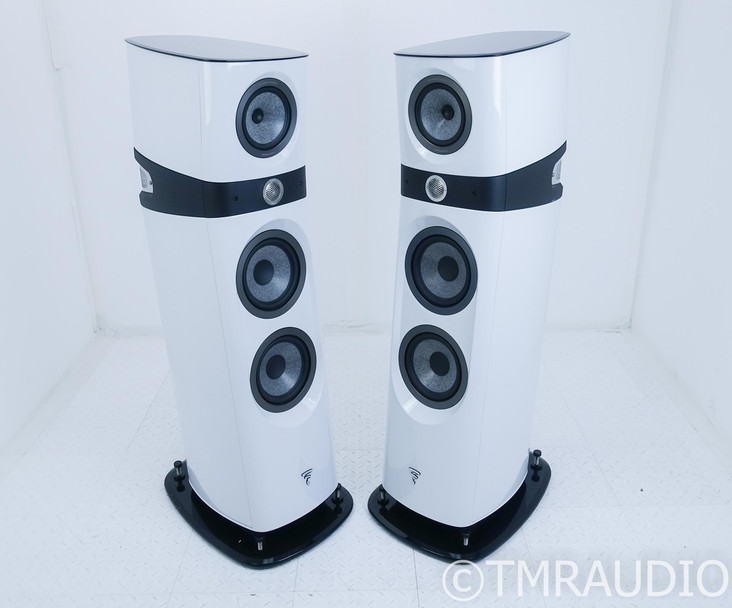 Focal Sopra No.3 Floorstanding Speakers; N3; Carrara White Pair (SOLD)