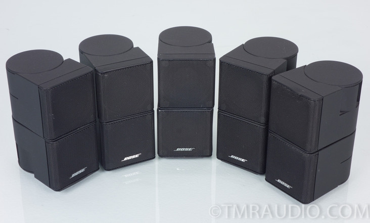 Bose Jewel Cube Speakers; Set of 5 - Working Perfectly