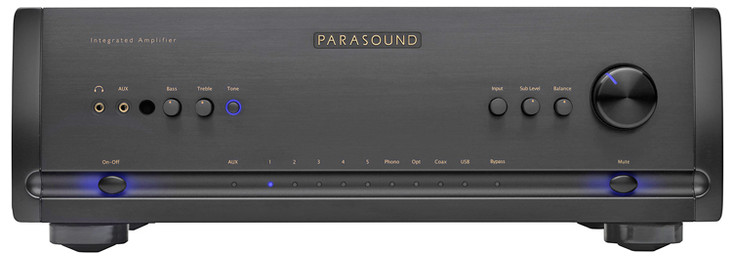 Parasound Halo Integrated 2.1 Channel Integrated Amplifier; Black (New)