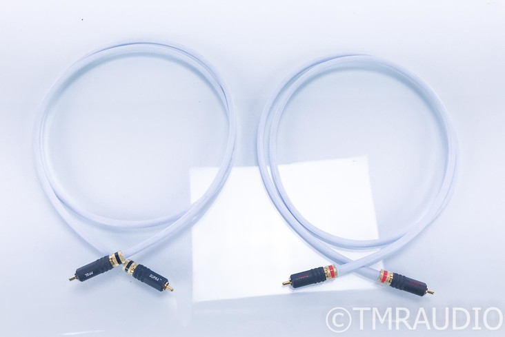 Supra EFF-I RCA Cables; 1.5m Pair Interconnects; Supra PPSL Terminations