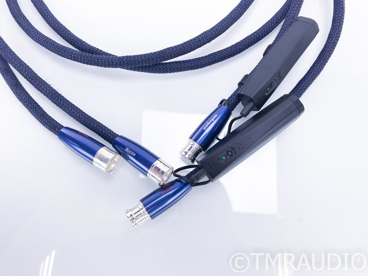 AudioQuest Water XLR Cables; 2m Pair Balanced Interconnects; 72v DBS (SOLD)