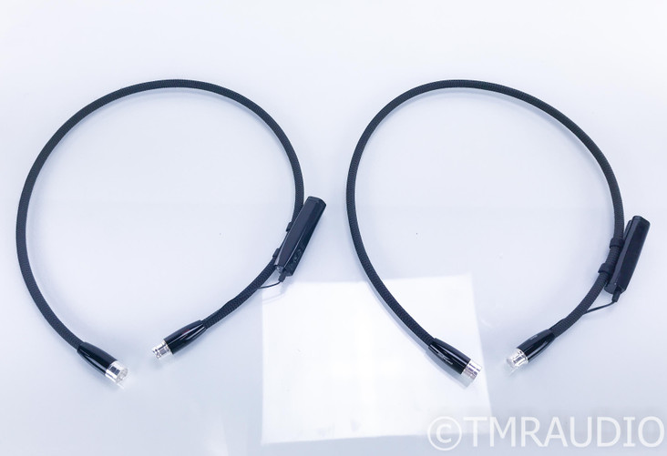 AudioQuest Wind XLR Cables; 1m Pair Balanced Interconnects; 72v DBS (SOLD)