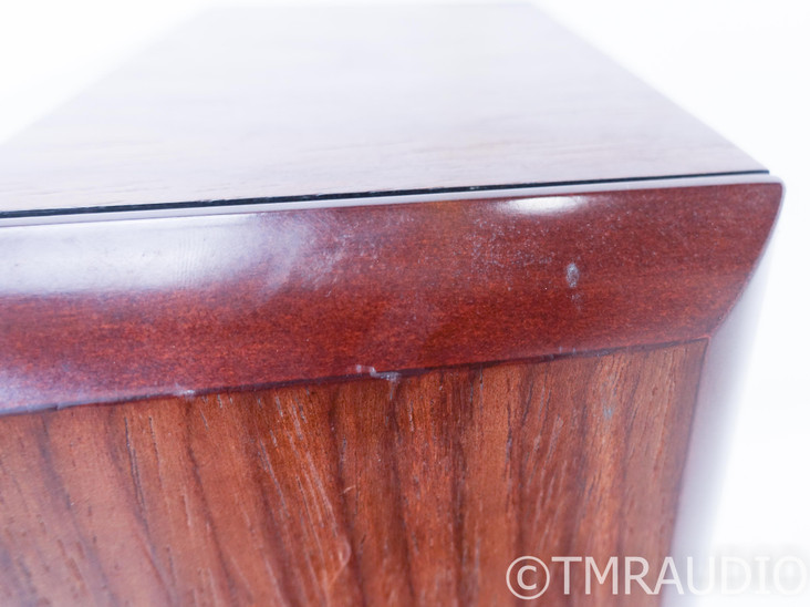 B&W CDM 9NT Floorstanding Speakers; Red Stained Cherrywood Pair