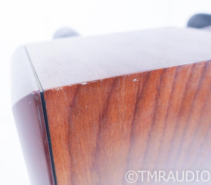 B&W CDM 9NT Floorstanding Speakers; Red Stained Cherrywood Pair