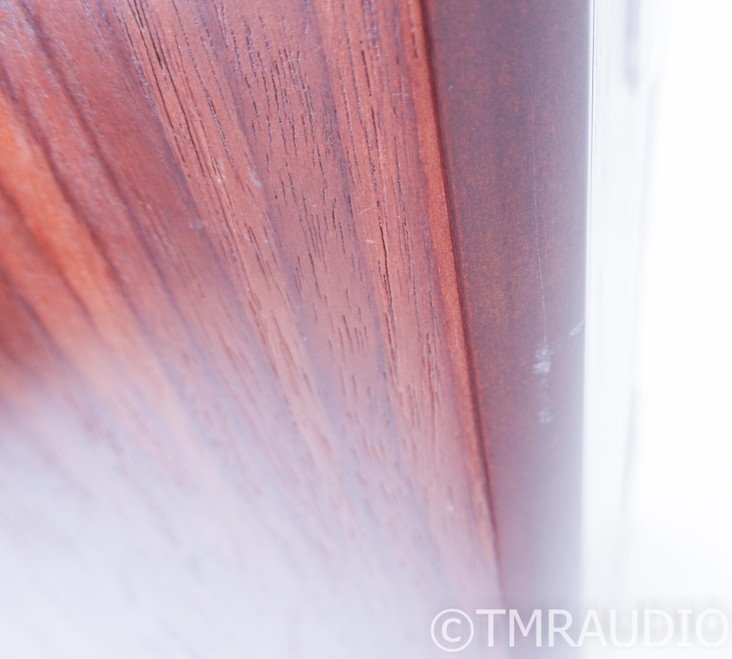 B&W CDM 9NT Floorstanding Speakers; Red Stained Cherrywood Pair