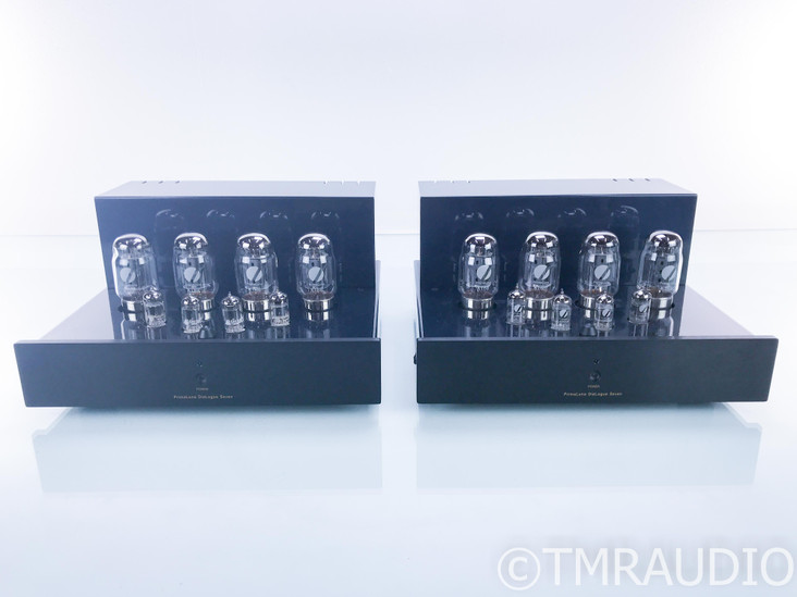 PrimaLuna DiaLogue Seven Mono Tube Power Amplifier; Pair; Remote