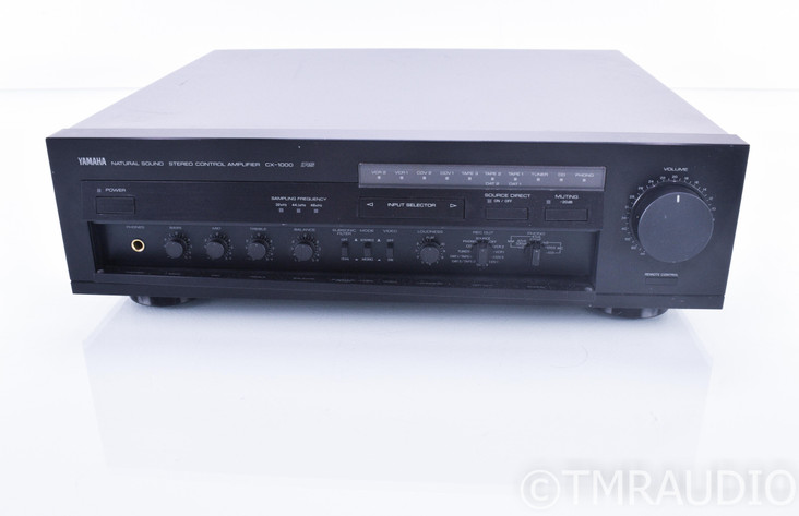Yamaha Natural Sound CX-1000 Stereo Preamplifier; Remote; AS-IS (No Input Lock)