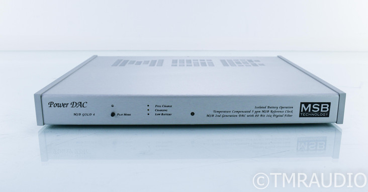 MSB Technology Power DAC Gold 4 Battery-Powered DAC; D/A Converter