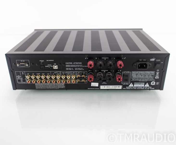 NAD C 356BEE Stereo Integrated Amplifier / DAC; Remote; MDC DAC Module