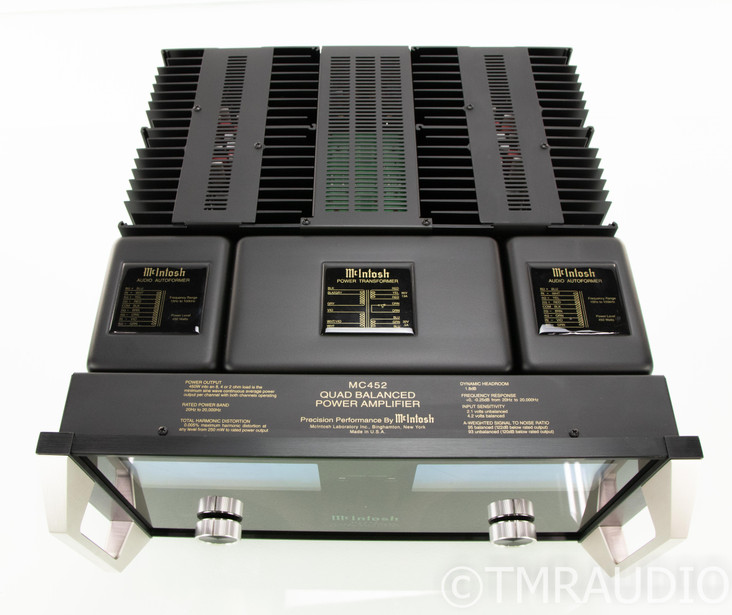 McIntosh MC452 Stereo Power Amplifier; MC-452 (1/1)
