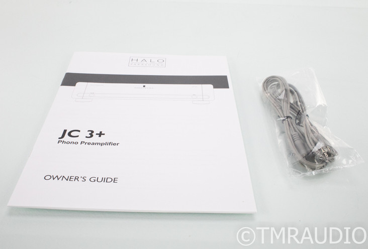 Parasound Halo JC3+ Phono Preamplifier; Silver