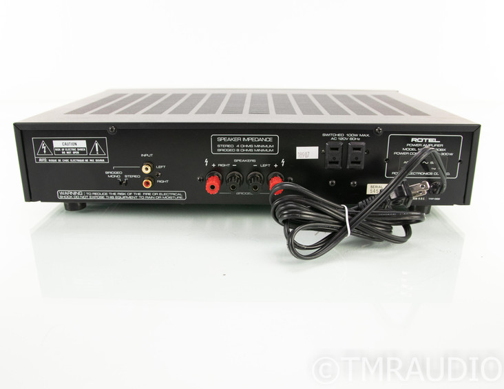 Rotel RB-960BX Stereo Power Amplifier; RB960BX