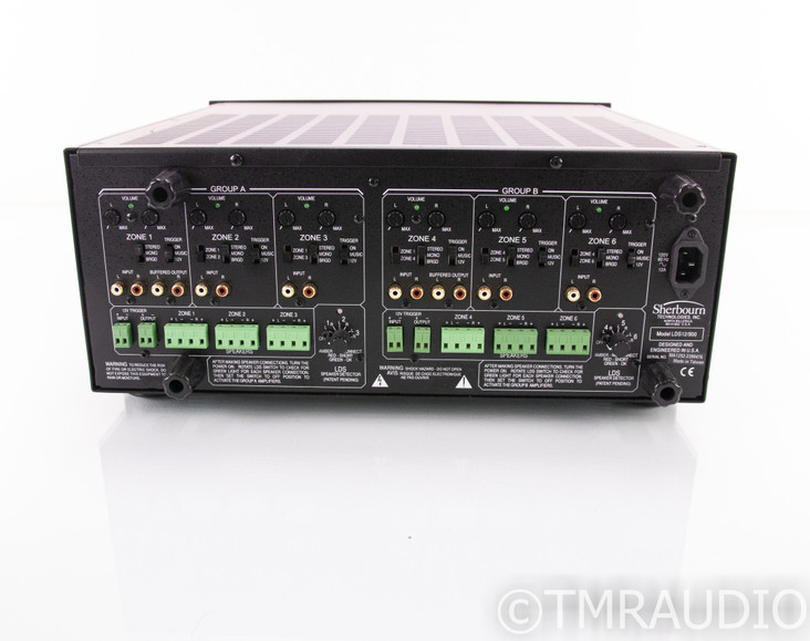 Sherbourn LDS 12/900 12-Channel 6 Zone Power Amplifier; (2 Channels Out)