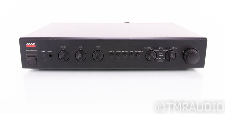 Adcom GFP-555 II Stereo Preamplifier; GFP555-2; MM Phono