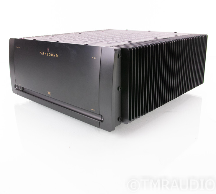 Parasound Halo A21 Stereo Power Amplifier; A-21; Black (SOLD2)