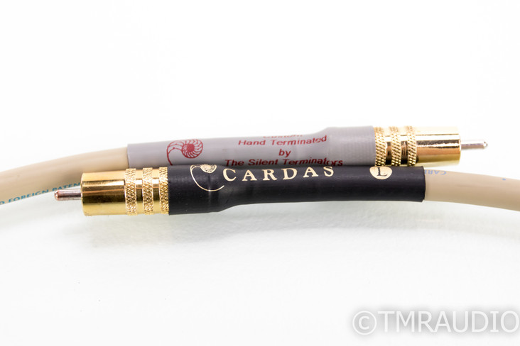 Cardas Neutral Reference RCA Cables; .5m Pair Interconnects