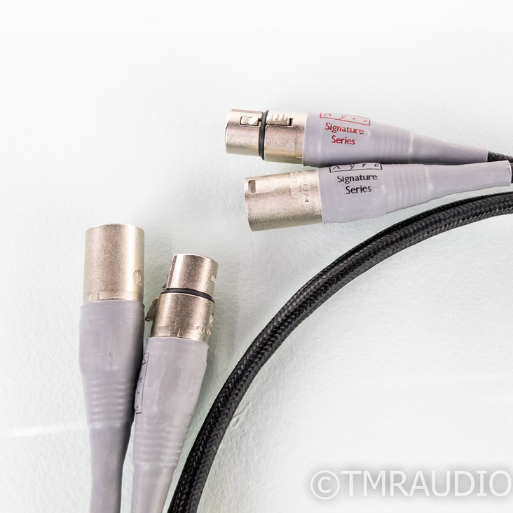 Ayre Signature XLR Cables; 1.5m Pair Balanced Interconnects (1/6)