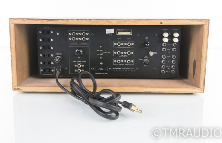 Marantz Model 7t Vintage Stereo Preamplifier; Walnut Case; Excellent Condition