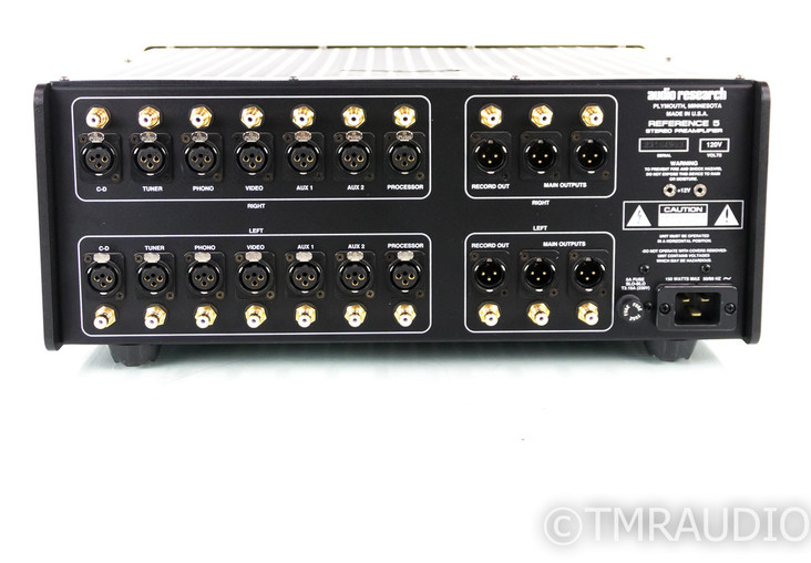 Audio Research Reference 5SE Stereo Tube Preamplifier; 5-SE; Remote (SOLD)