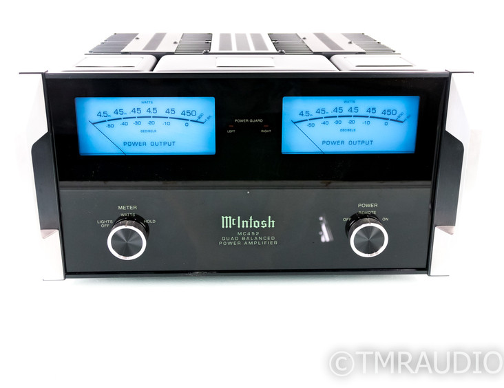 McIntosh MC452 Stereo Power Amplifier; MC-452 (1/5)