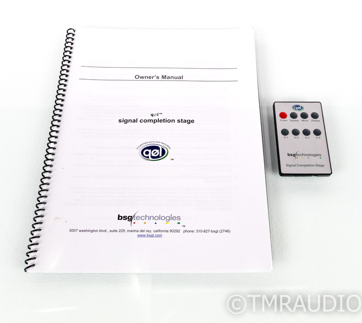 BSG Technologies QOL Signal Completion Stage; Preamplifier; Remote (1/1)