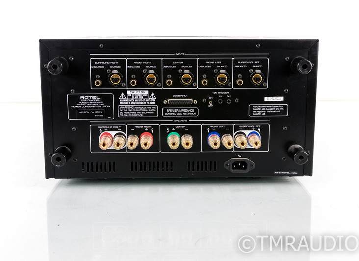 Rotel RMB-1095 Five Channel Power Amplifier; RMB1095 