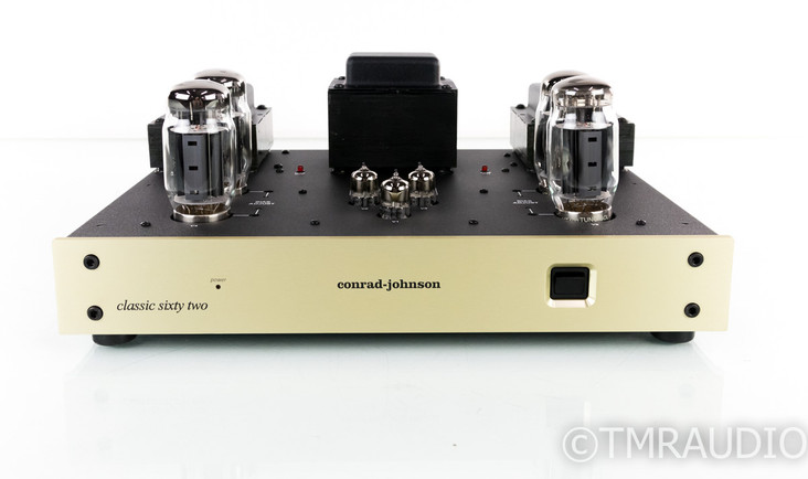 Conrad Johnson Classic Sixty Two SE Stereo Tube Power Amplifier; 62SE; Low hours