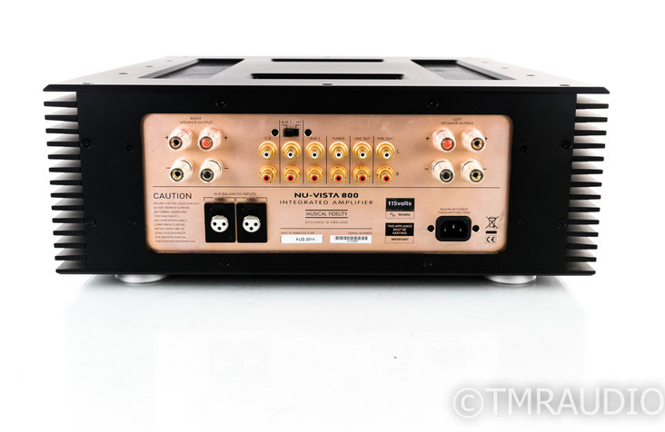 Musical Fidelity Nu-Vista 800 Tube Hybrid Integrated Amplifier; Remote