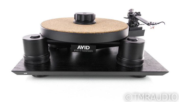 Avid Diva II Turntable; Rega RB303 Tonearm; Avid Isolation Platform; Dustcover