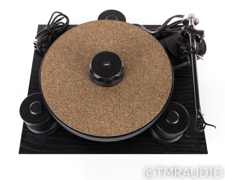 Avid Diva II Turntable; Rega RB303 Tonearm; Avid Isolation Platform; Dustcover