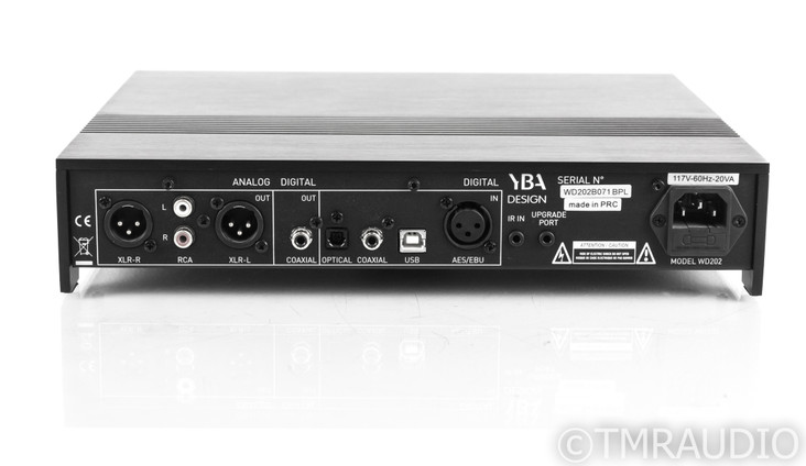 YBA WD202 DAC / Headphone Amplifier; D/A Converter; Remote; WD-202