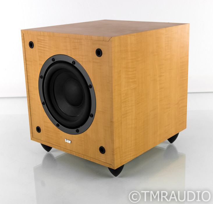 B&W ASW 300 8" Powered Subwoofer; Oak Sorrento; ASW-300