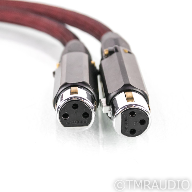 Moon Audio Silver Dragon V2 XLR Cables; 1.5ft Pair; Furutech FP-601 Connectors