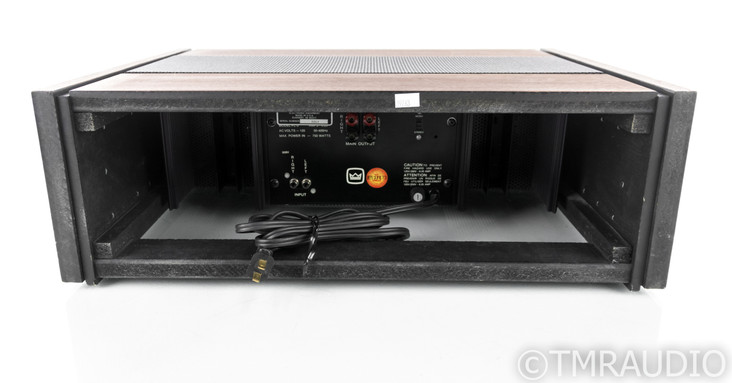 Crown Power Line Three Stereo Power Amplifier; Walnut Cabinet