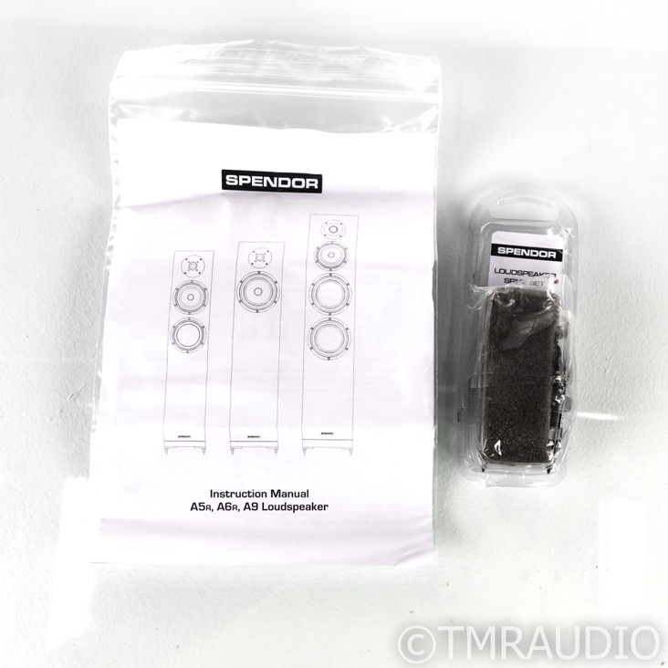 Spendor A6R Floorstanding Speakers; Cherry Pair