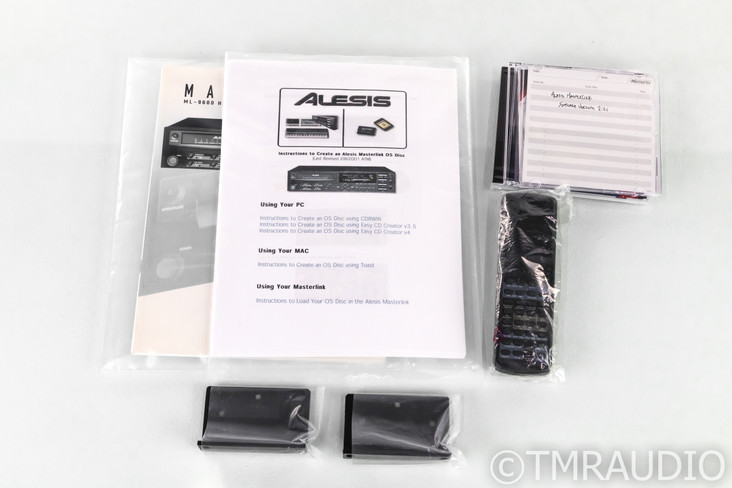 Alesis Masterlink ML-9600 CD / Hard Disk Recorder; ML9600
