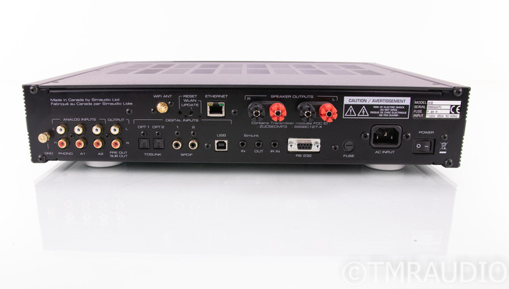 SimAudio Moon ACE Integrated Amplifier System; Network MiND; Bluetooth