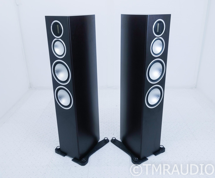 Monitor Audio Gold 300 Floorstanding Speakers; Dark Walnut Pair