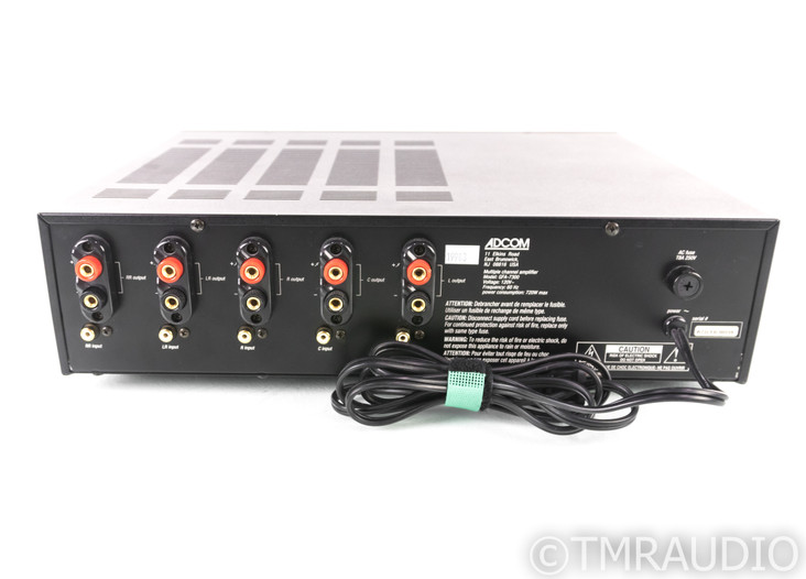 Adcom GFA 7300 5 Channel Power Amplifier; GFA7300